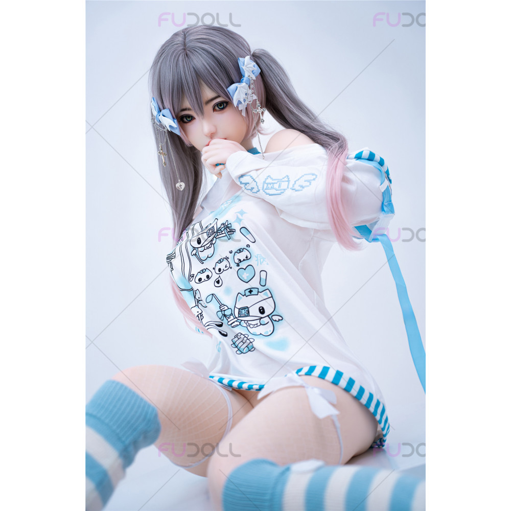 FUDOLL 161cm + J040 with Movable Jaw Version Full Silicone Sex Doll 