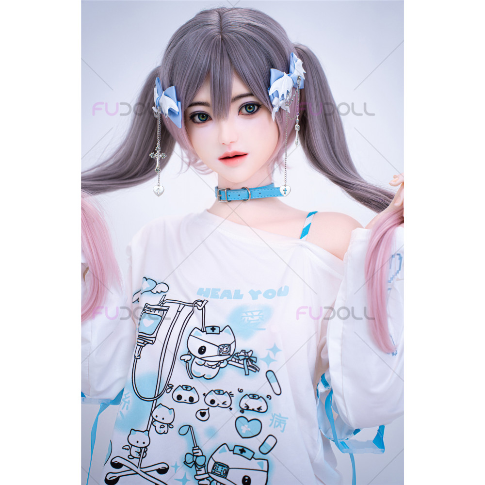 FUDOLL 161cm + J040 with Movable Jaw Version Full Silicone Sex Doll 