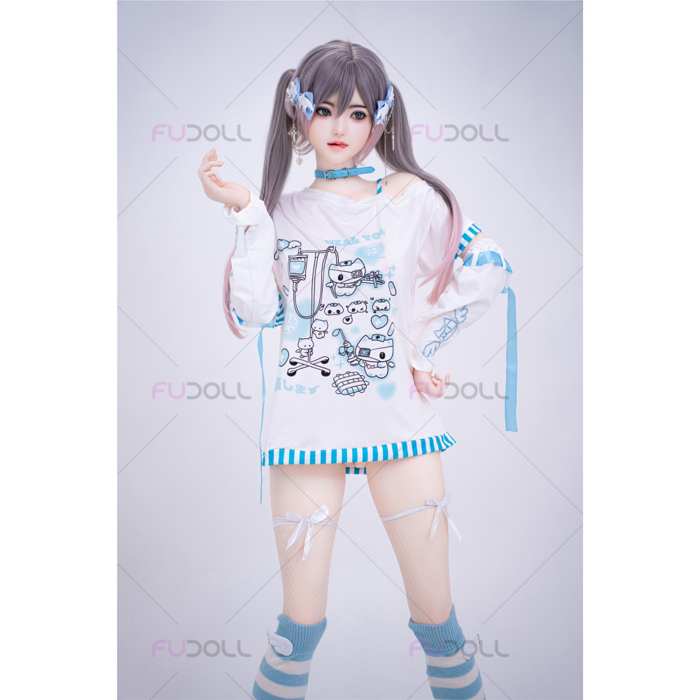 FUDOLL 161cm + J040 with Movable Jaw Version Full Silicone Sex Doll 