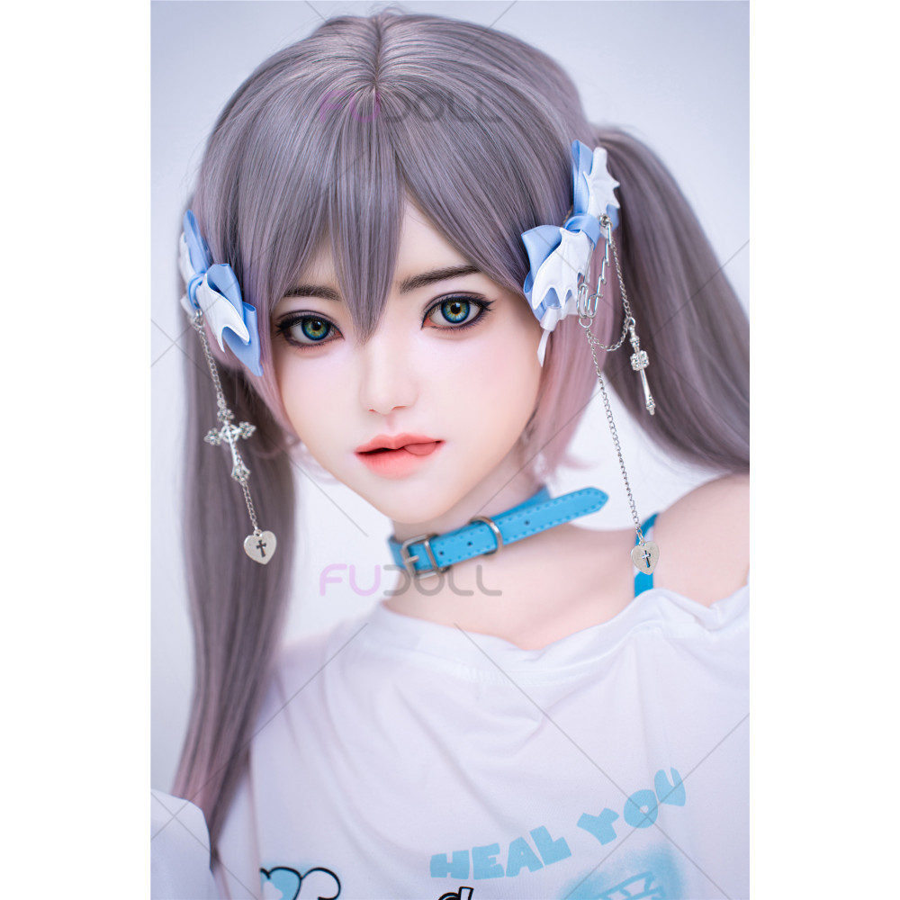 FUDOLL 161cm + J040 with Movable Jaw Version Full Silicone Sex Doll 