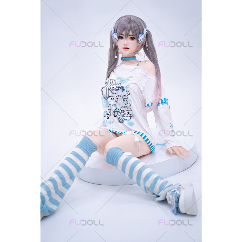 FUDOLL 161cm + J040 with Movable Jaw Version Full Silicone Sex Doll 