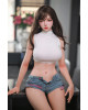 FUDOLL 163cm D J002 (with movable jaw) Full Silicone Sex Doll  Full Silicone Sex Doll 