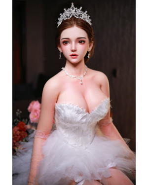 FUDOLL 163cm D J033 Rose (with movable jaw) Full Silicone Sex Doll 