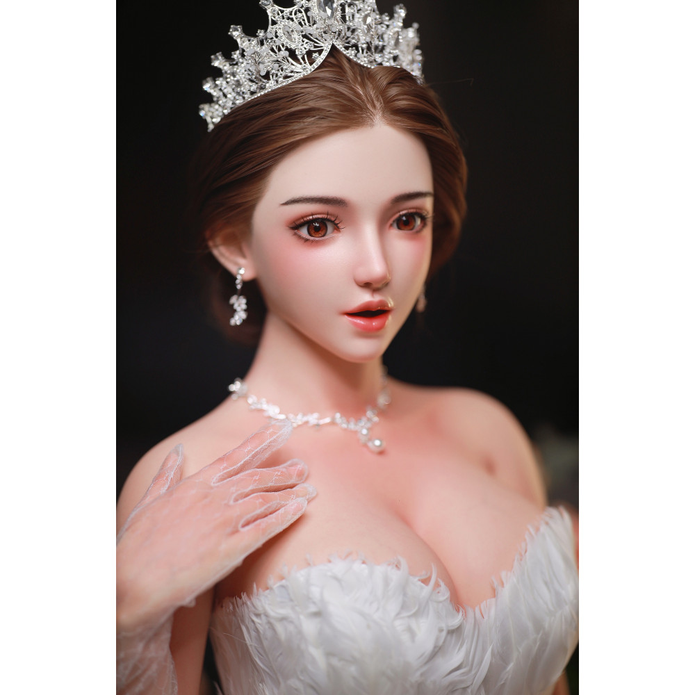 FUDOLL 163cm D J033 Rose (with movable jaw) Full Silicone Sex Doll 